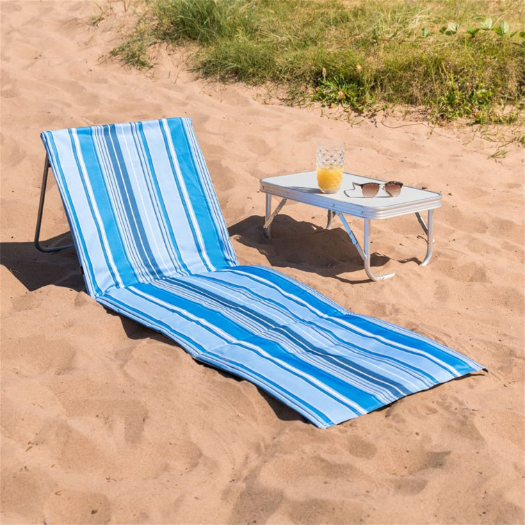 Reclining beach mat discount